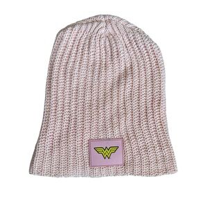 DC X Love your Melon Wonder Woman Pink Knit Beanie